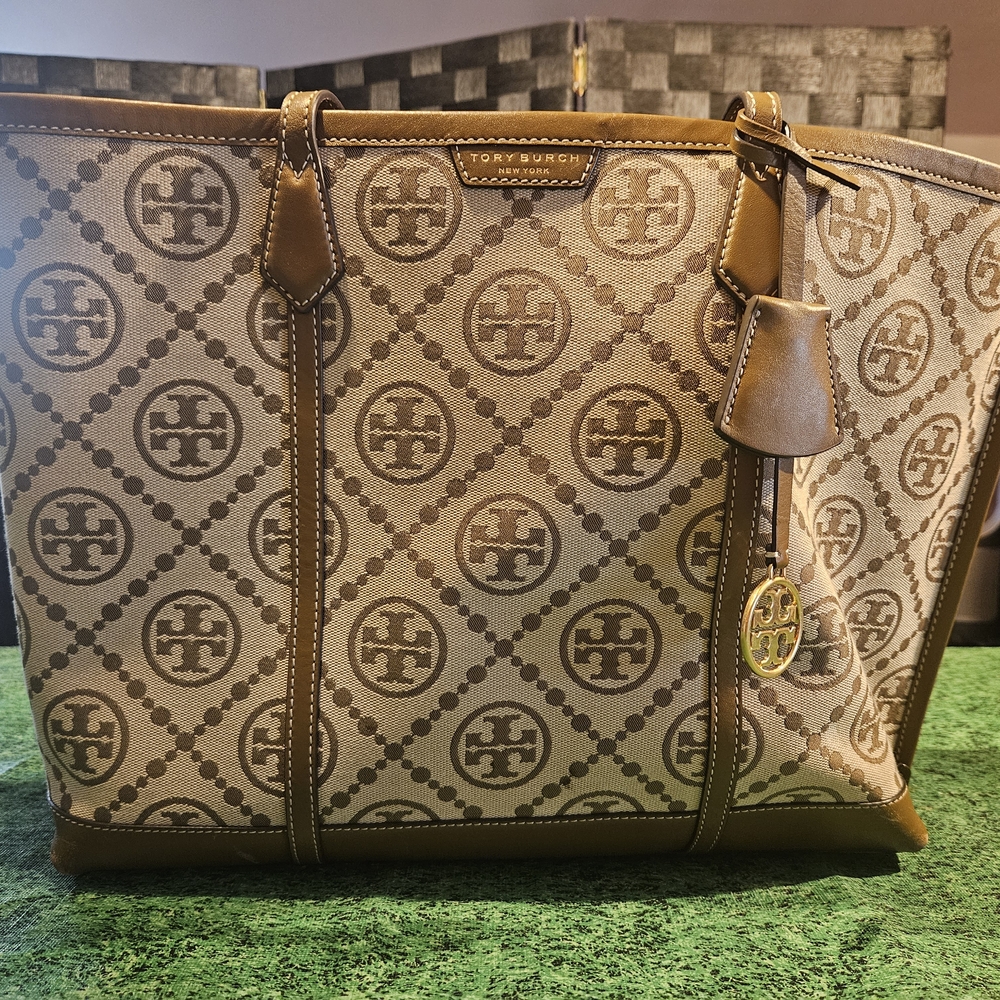 Tory Burch Brown Tote Bag